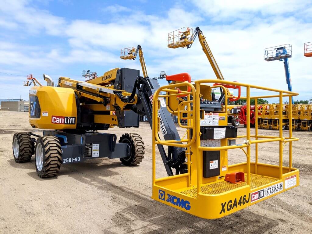 Xcmg Xga J Articulating Boom Lift Xcmg For Rent Sale Or Lease Canlift